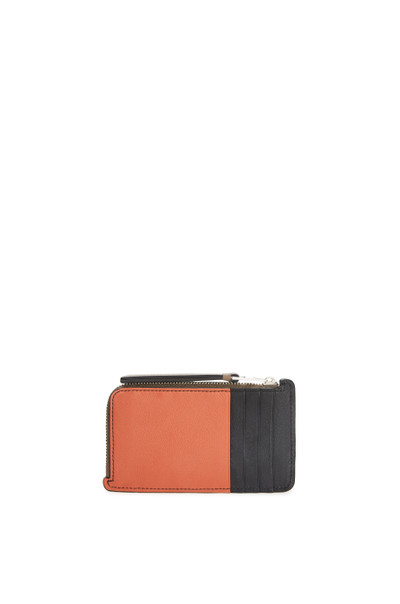 Loewe Puzzle coin cardholder in classic calfskin outlook