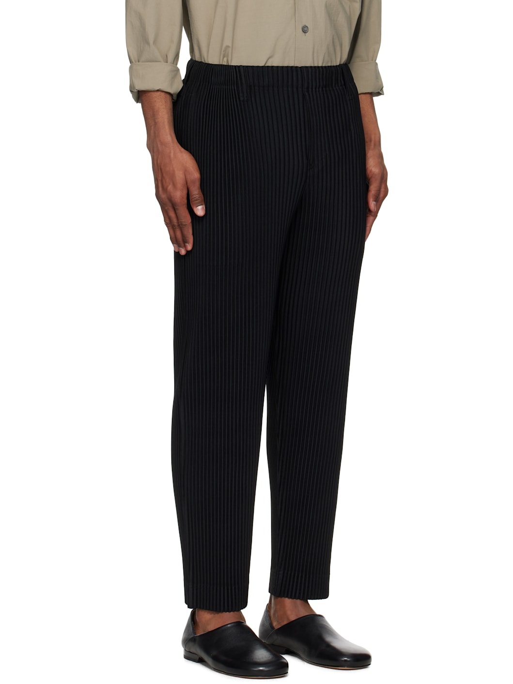 Black Basics Trousers - 2