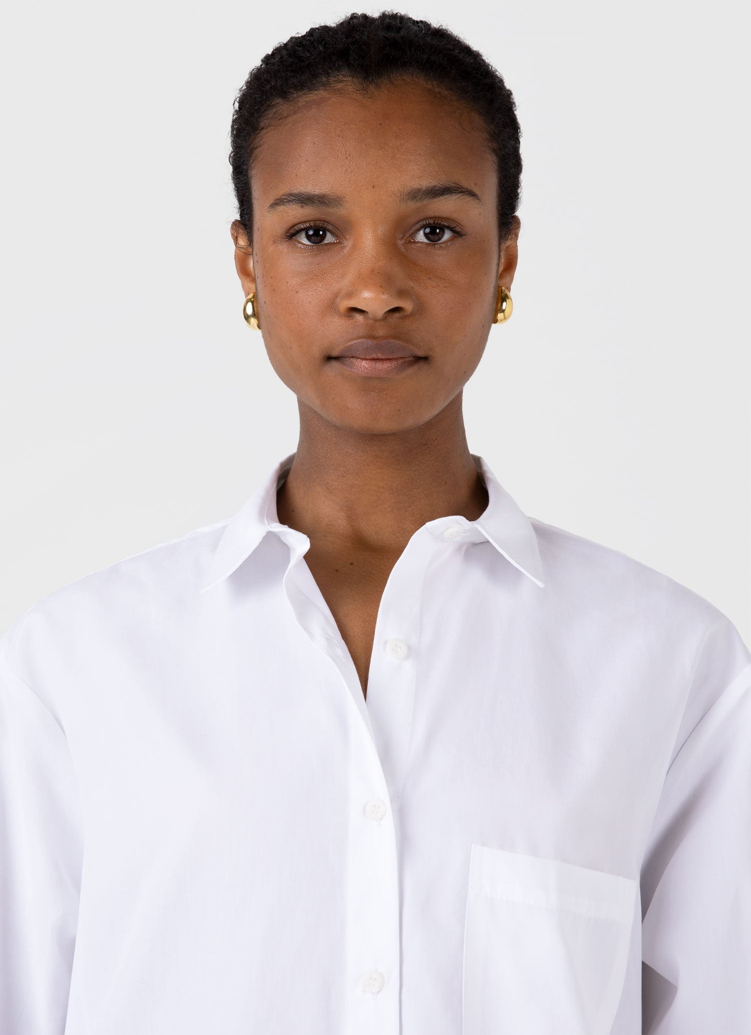Cotton Poplin Shirt Dress - 4