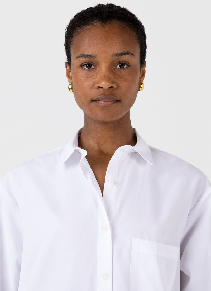 Cotton Poplin Shirt Dress 4
