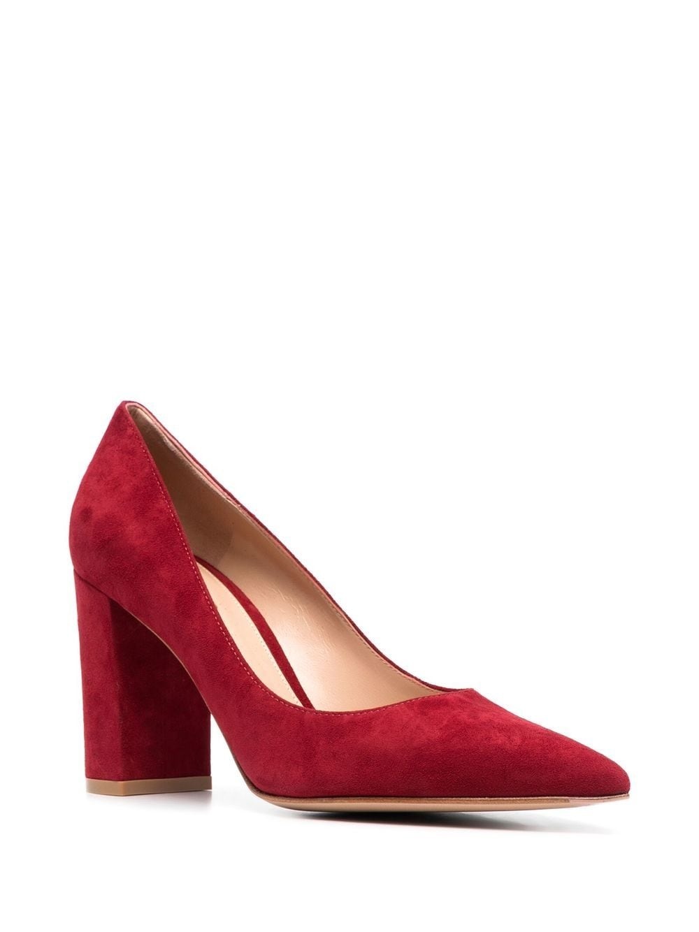 Piper 85mm suede pumps - 2