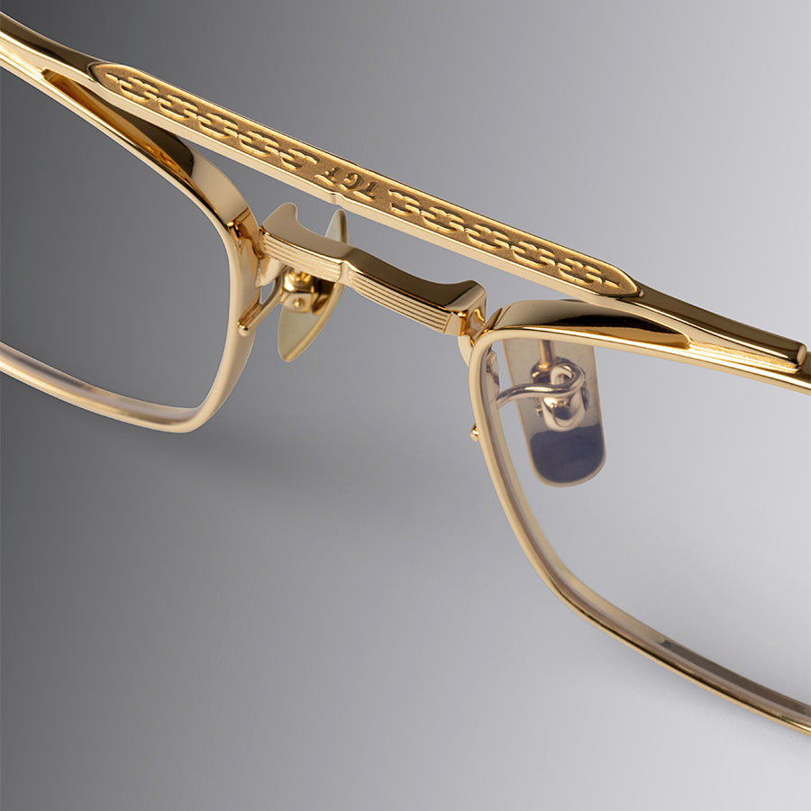 THE GREAT FROG BOWIE RECTANGLE OPTICAL GLASSES - 4