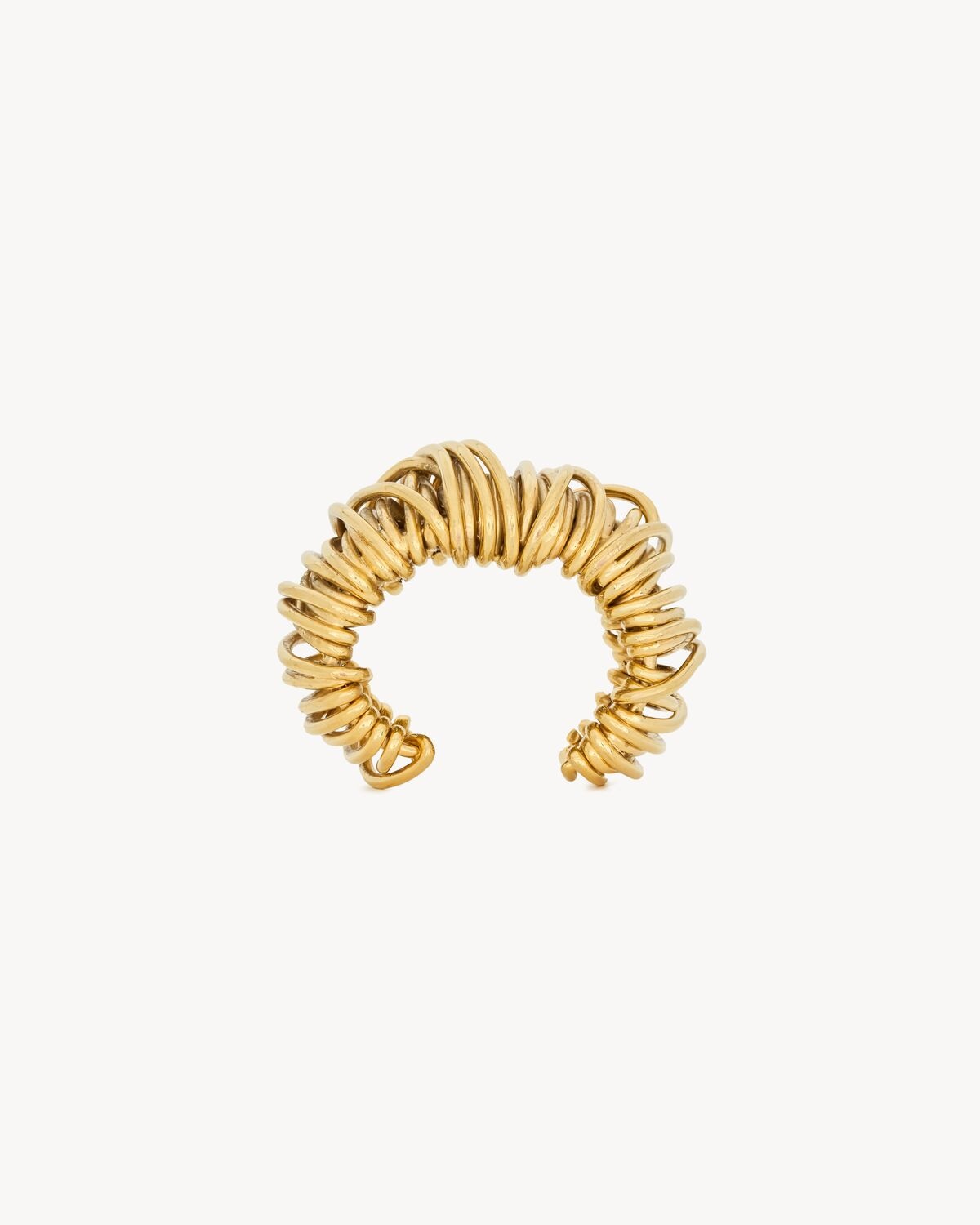 COIL CUFF IN METAL - 4