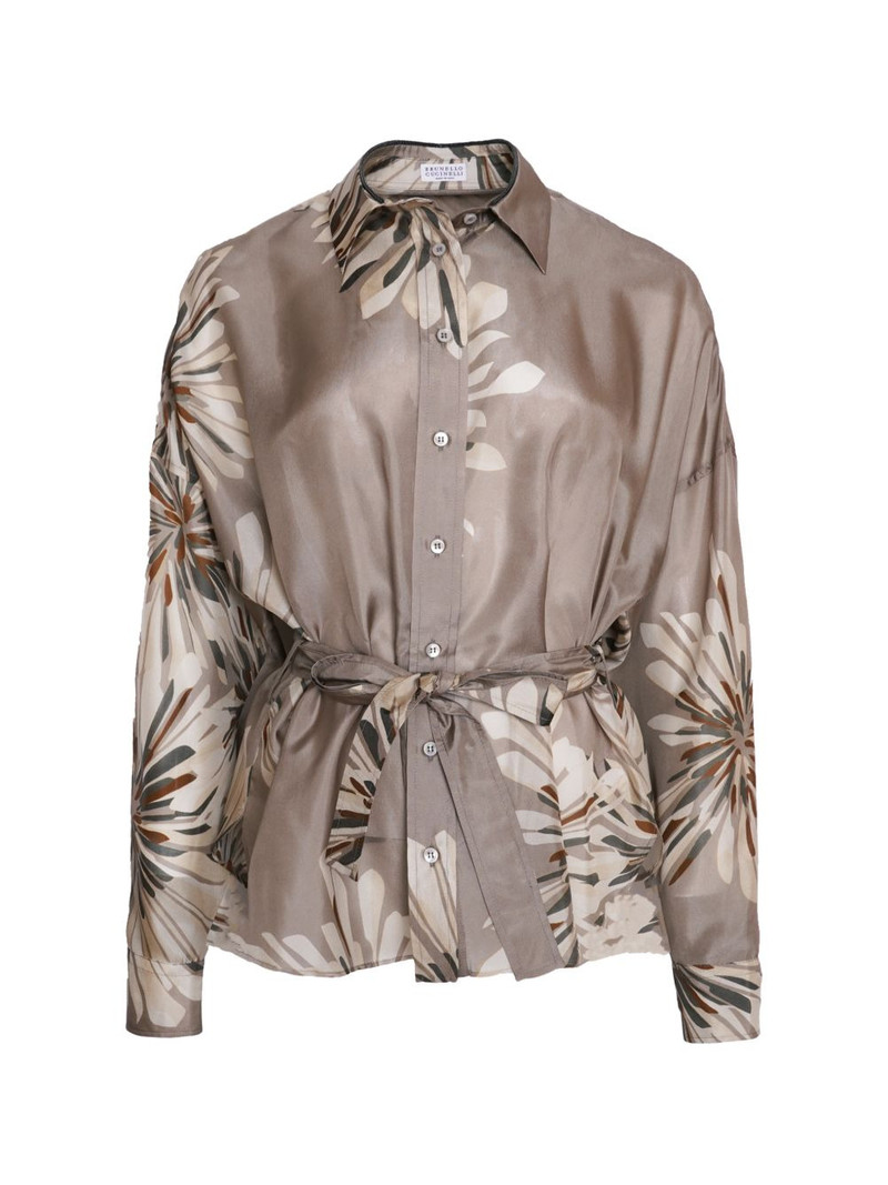 floral-print shirt 1