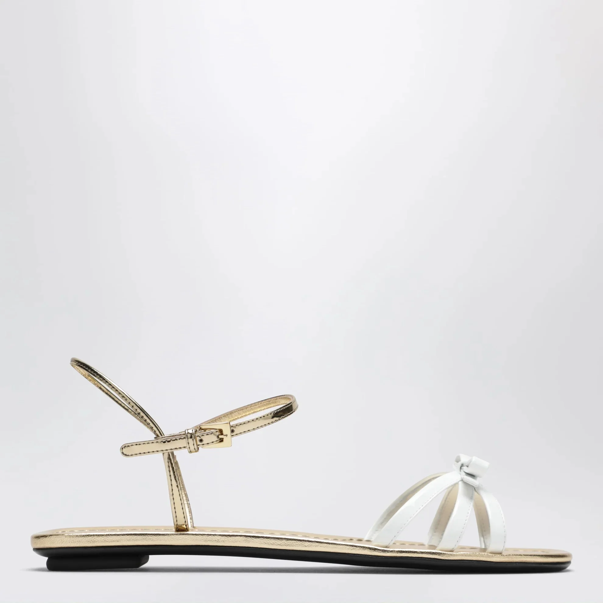 Prada Flat Leather Sandal (120) - 1