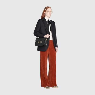 GUCCI Velvet flared pant outlook