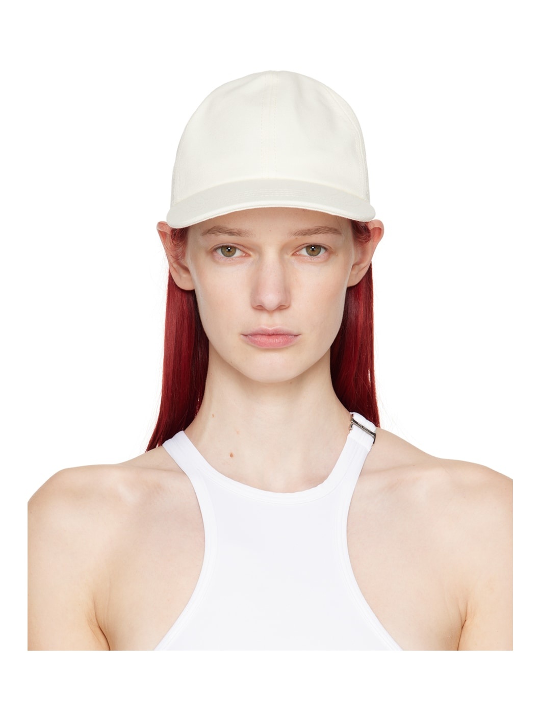 White Baseball Cap - 1