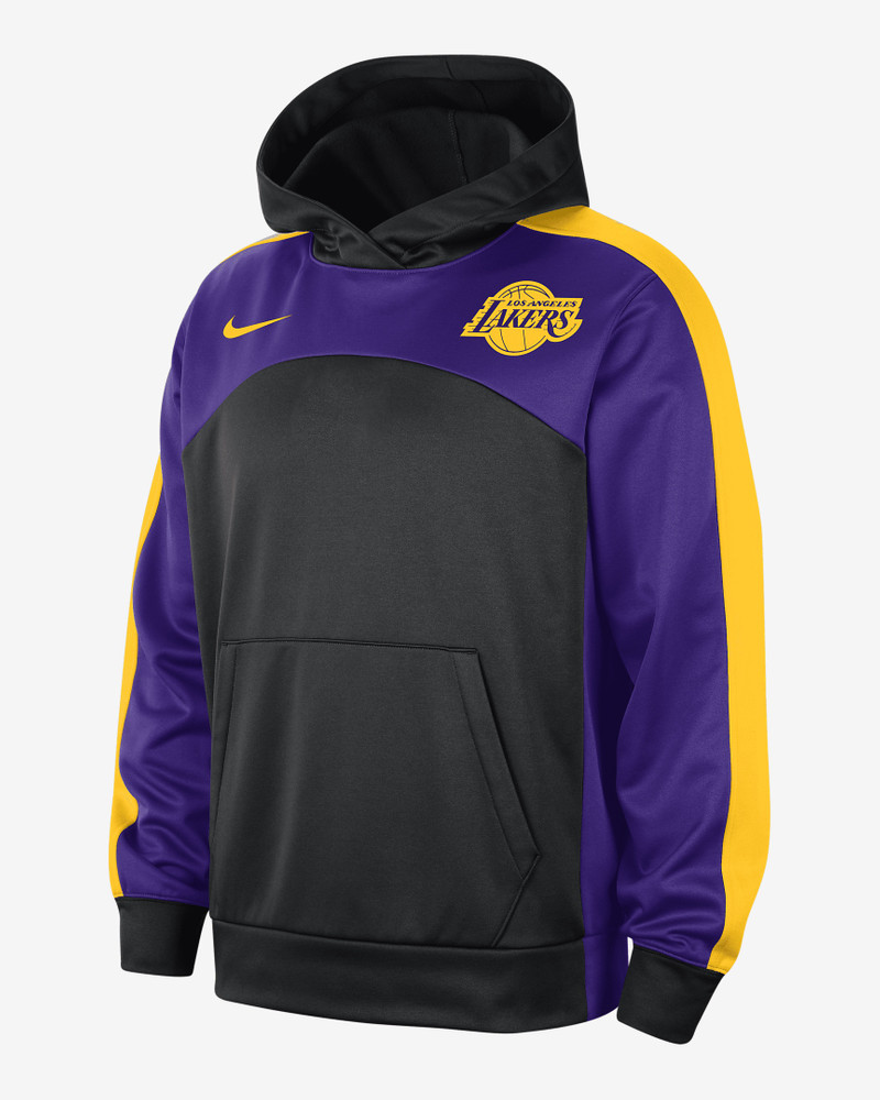 Los Angeles Lakers Starting 5 Nike Men's Therma-FIT NBA Graphic Hoodie 1