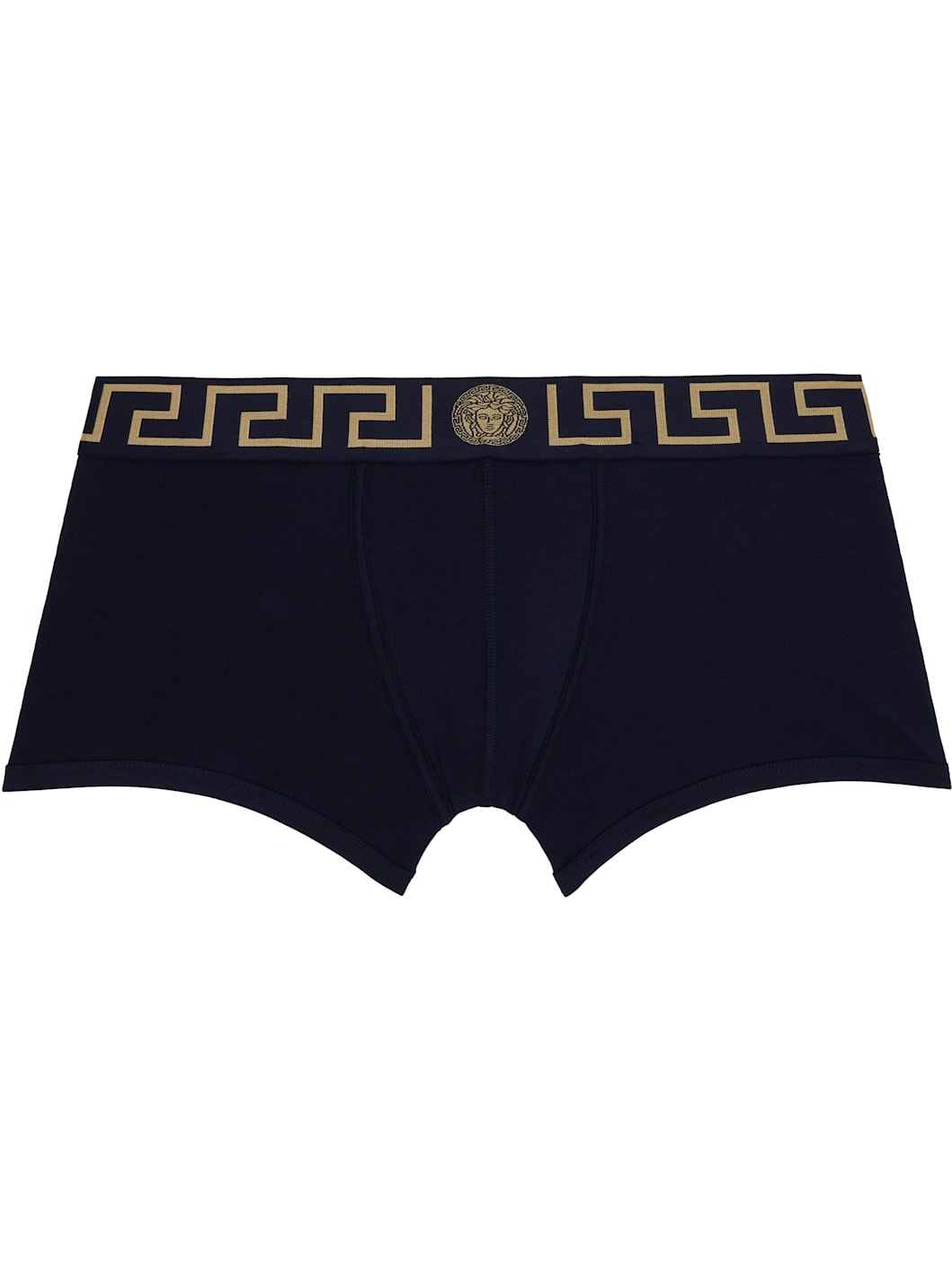 Three-Pack Multicolor Greca Border Boxer Briefs - 2