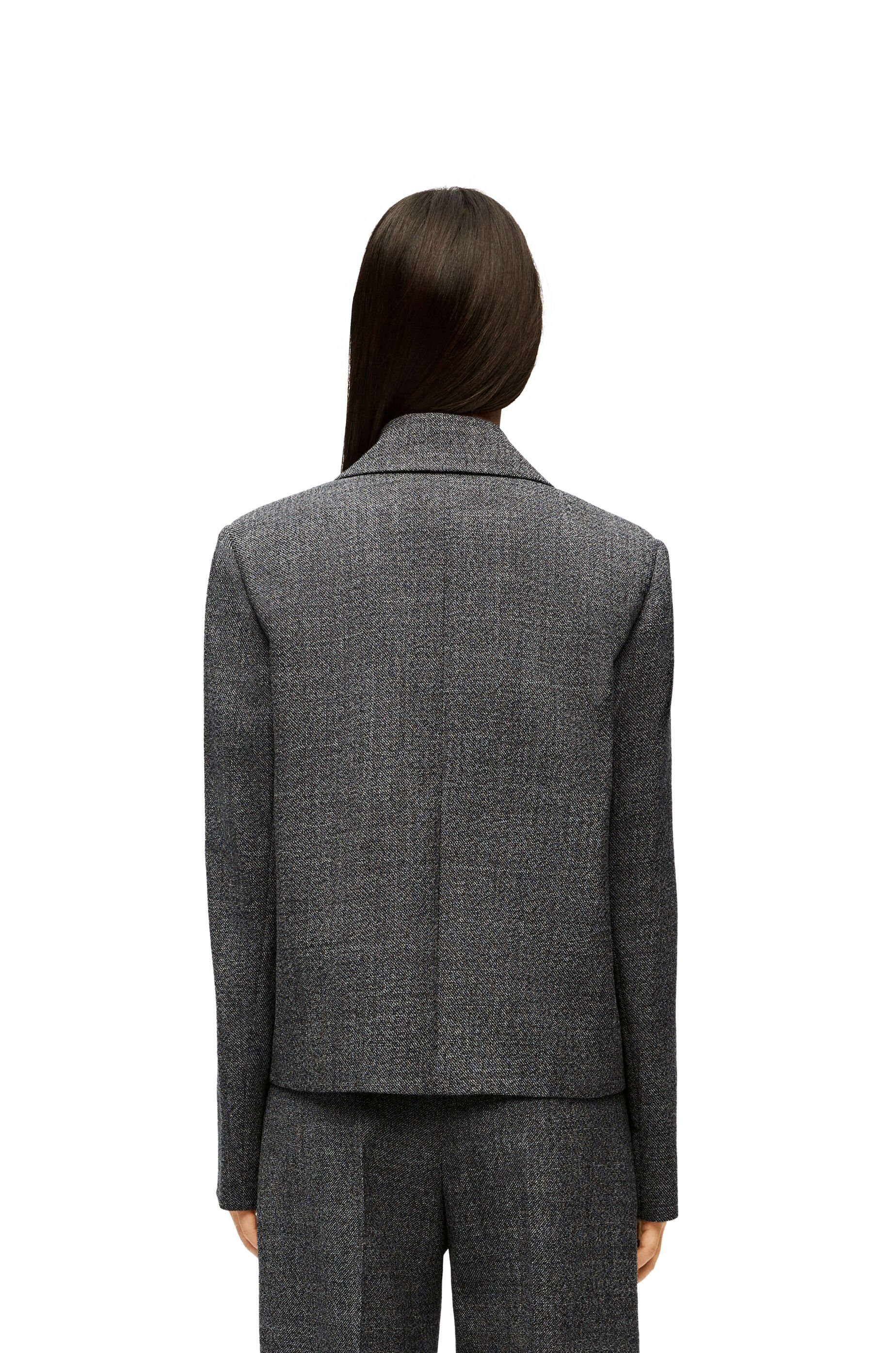 Tailored jacket in wool - 4