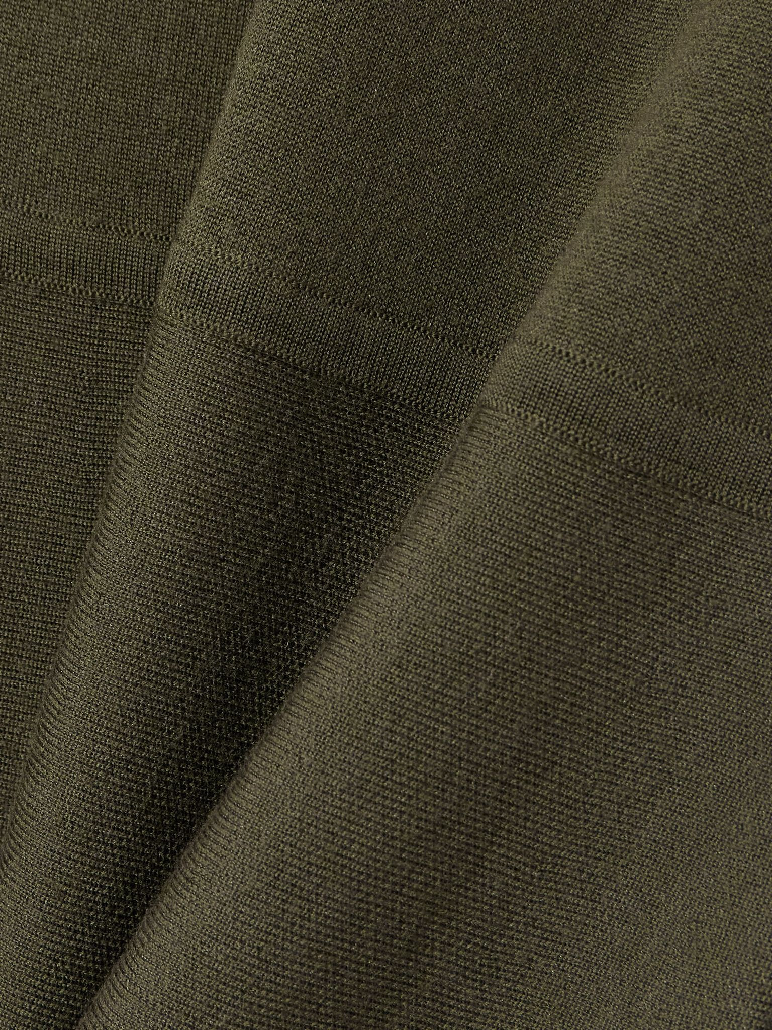 Seymore wool, cashmere and silk-blend midi dress Green - 4