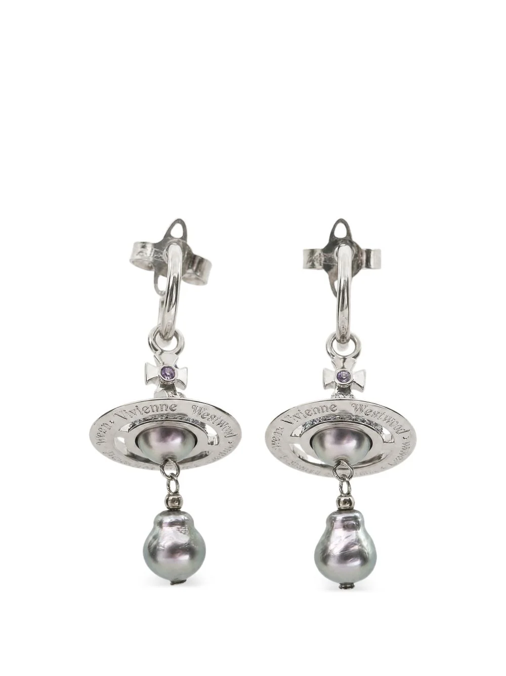 Aleksa pearl-drop earrings - 1
