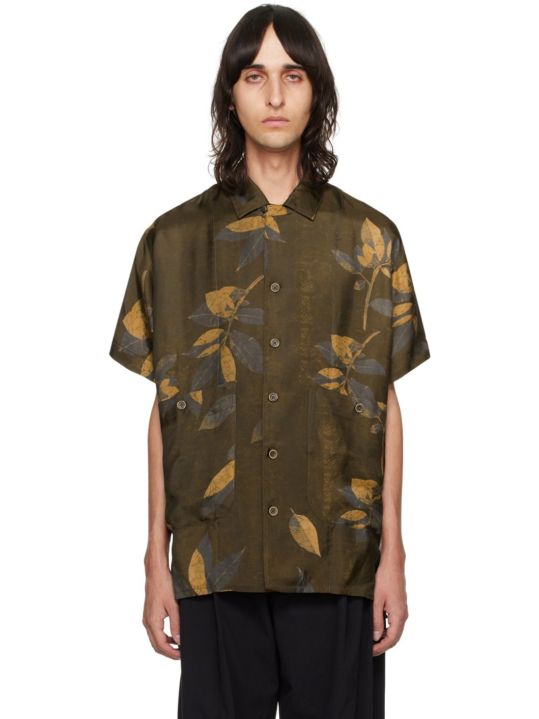 Brown Terry Shirt - 1