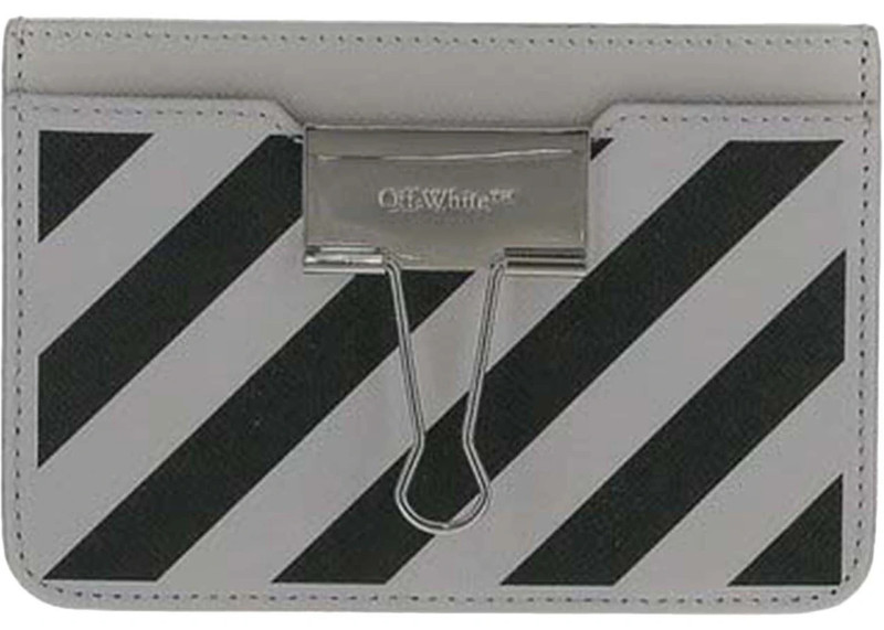 Off-White OFF-WHITE Binder Simple Card Case White outlook