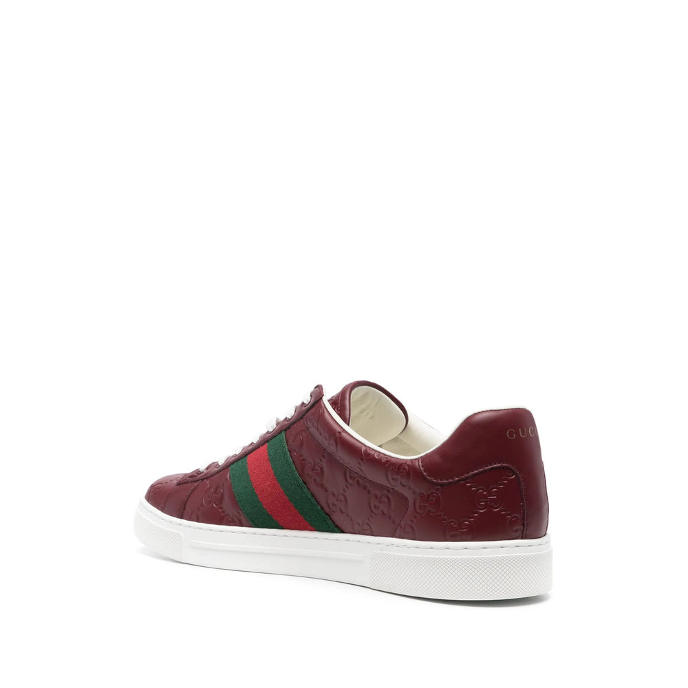 Gucci Red Trainers - Low-Tops Men - 2