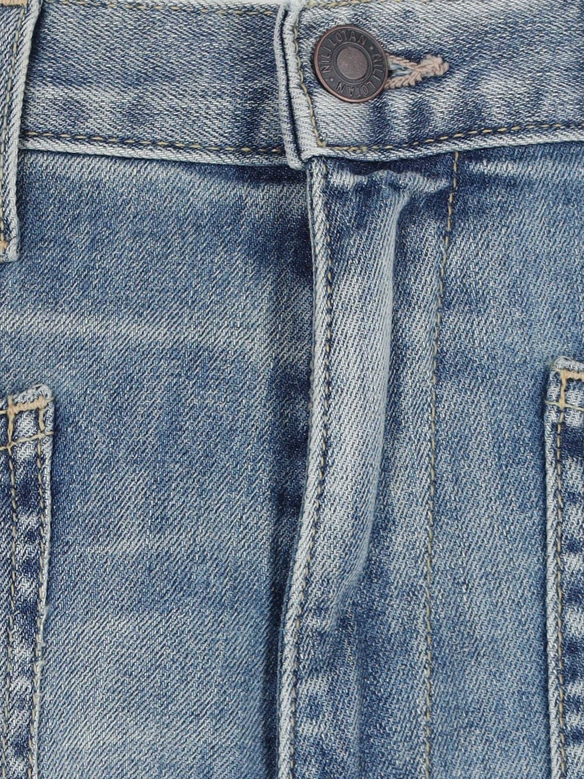 'SHON' CURVED JEANS - 4