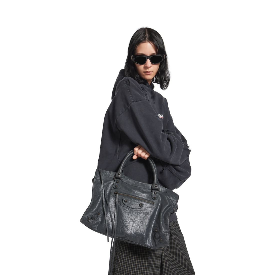 Le City Medium Bag in Volcanic Rock - 9