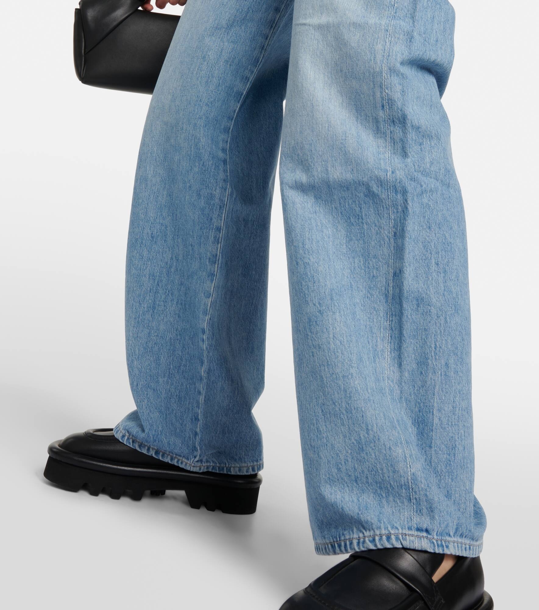Brynn low-rise wide-leg jeans - 5