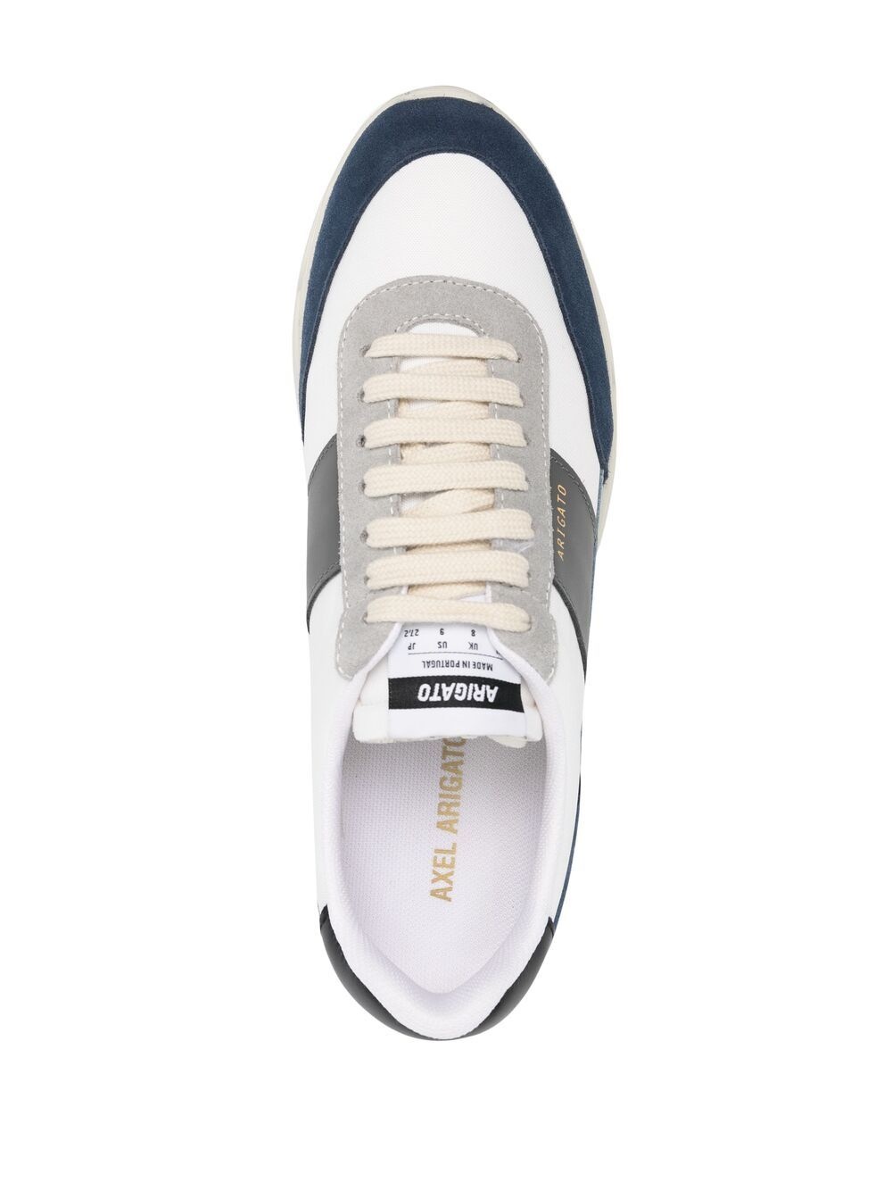 logo-print low-top sneakers - 4