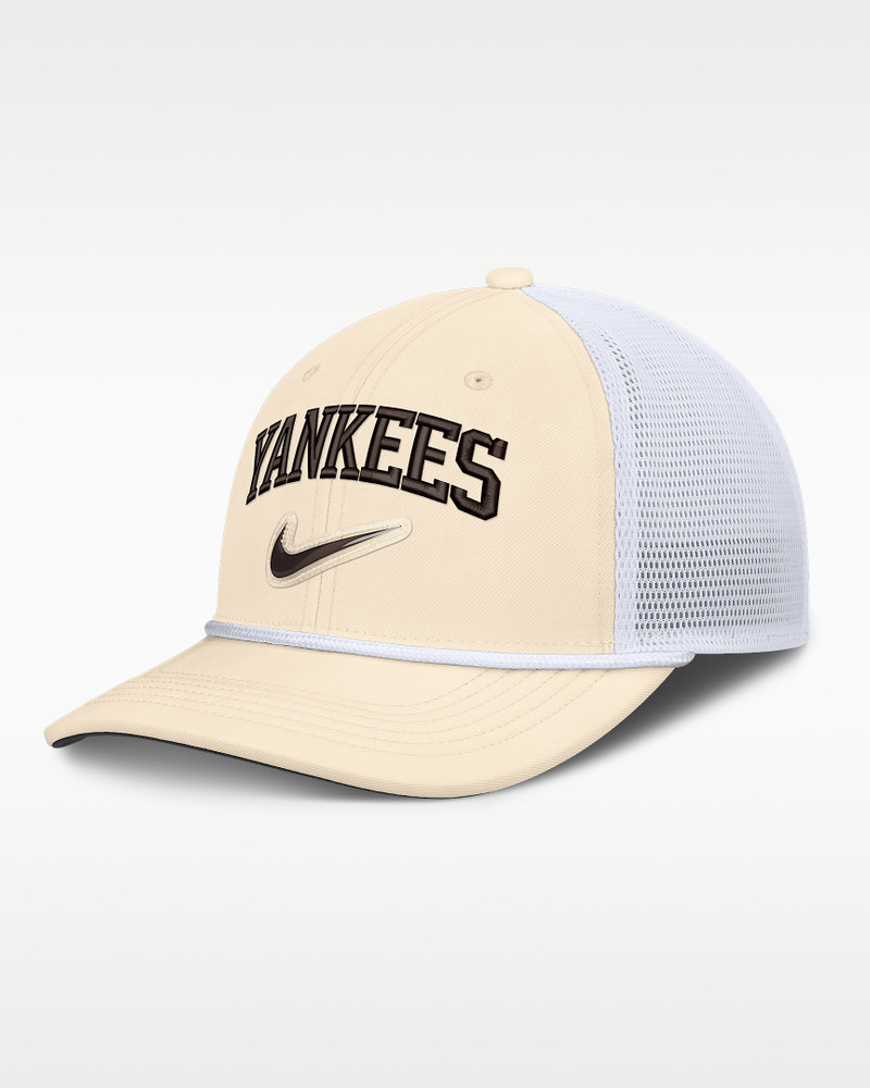 New York Yankees Rise Men's Nike Dri-FIT MLB Trucker Adjustable Hat 1
