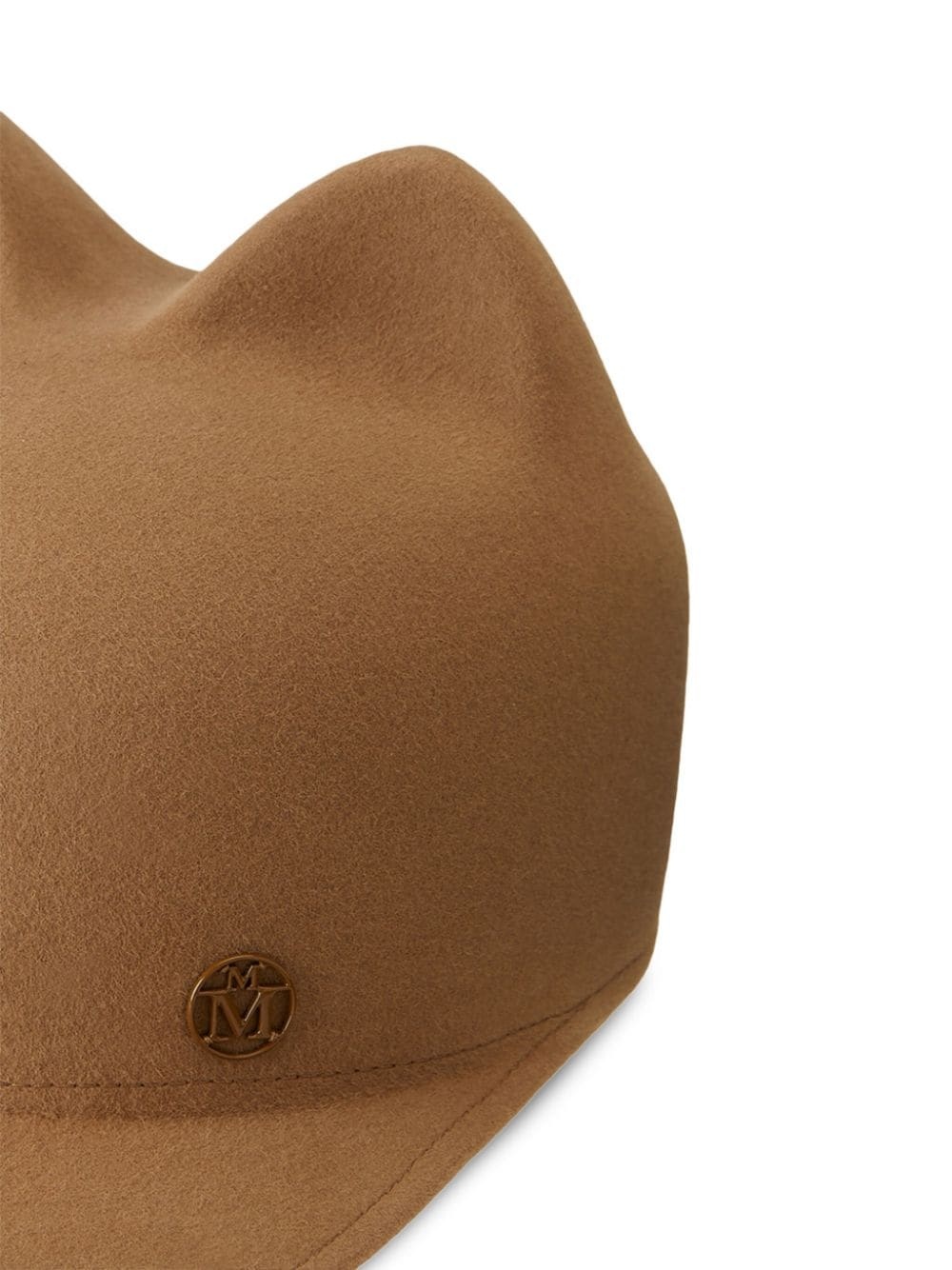 Jamie ear-detail wool cap - 2