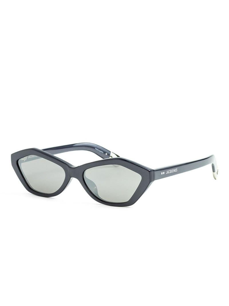 JACQUEMUS Bambino cat-eye frame sunglasses outlook