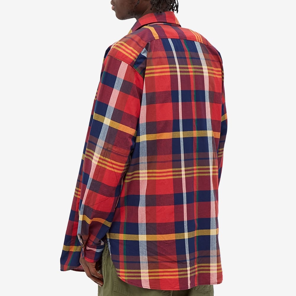 Engineered Garments Checked Work Shirt - 5