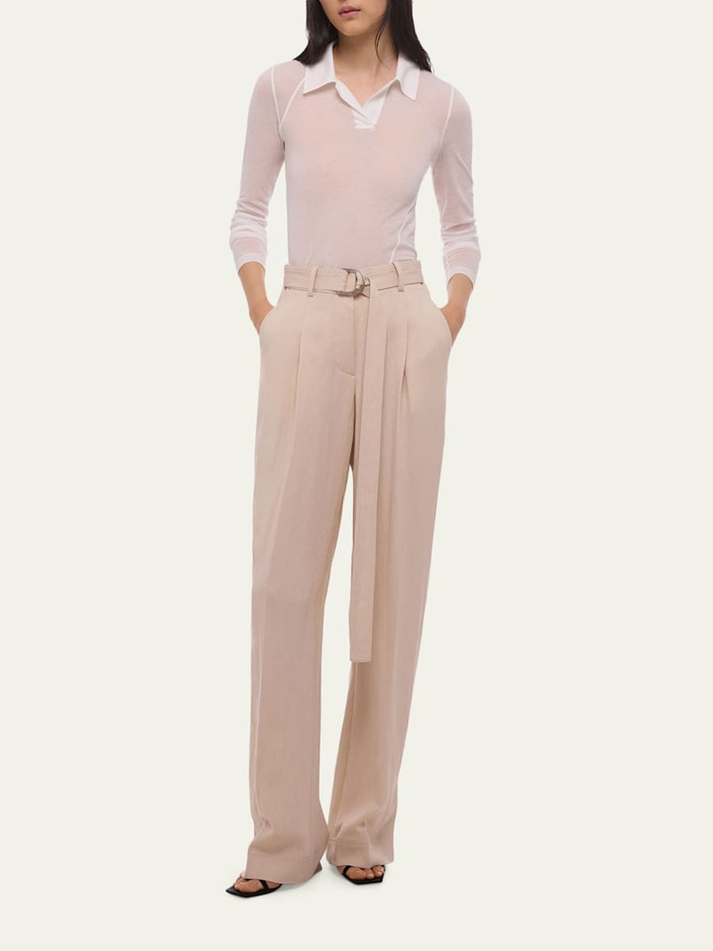 Helmut Lang Relaxed Pleated Trousers outlook
