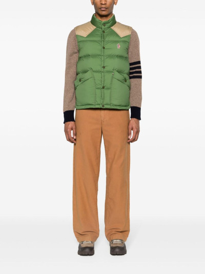 Moncler Grenoble Green Veny Quilted Gilet outlook