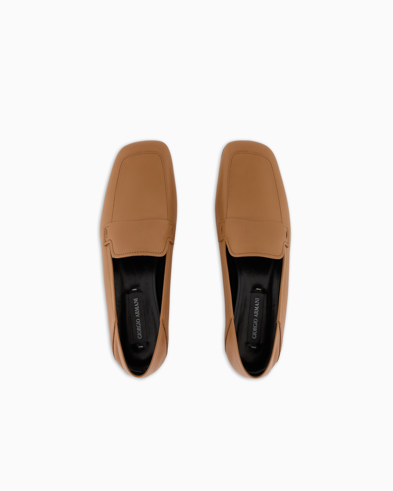 GIORGIO ARMANI X 10 CORSO COMO CALFSKIN LOAFERS - 3
