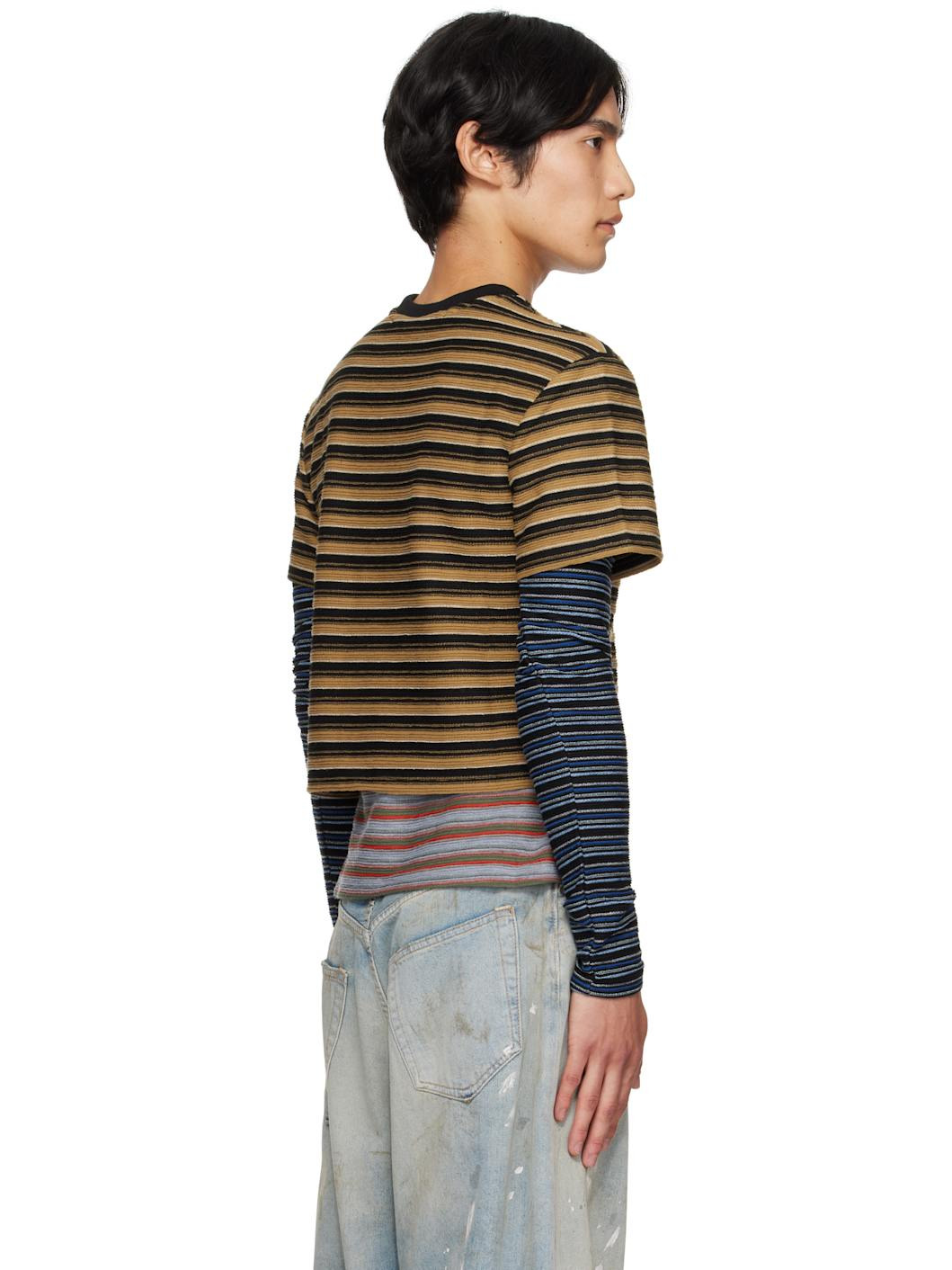 Multicolor Stripe LS T-shirt - 3