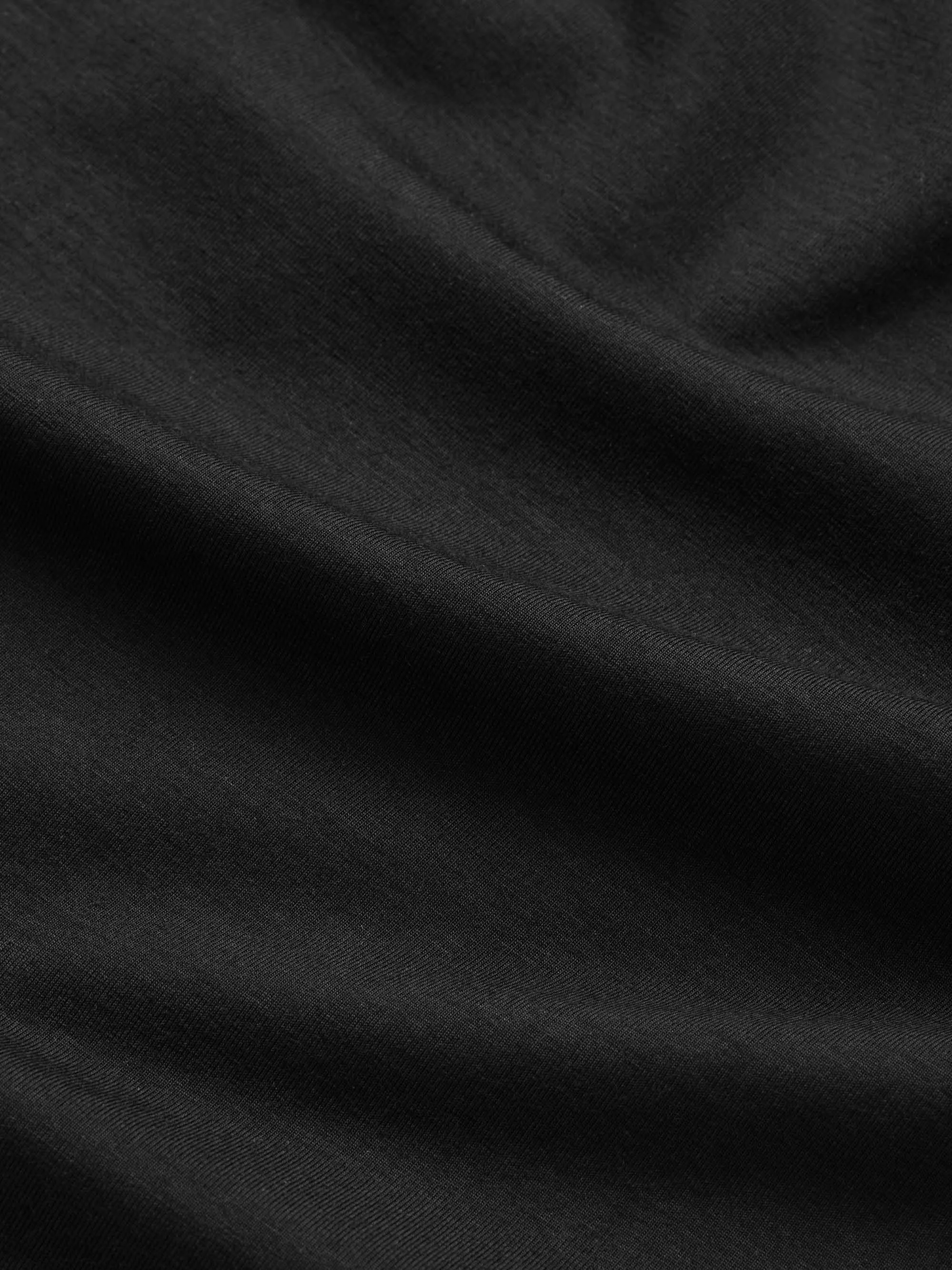 Men's Hoodie Basel Micro Modal Stretch Black - 1