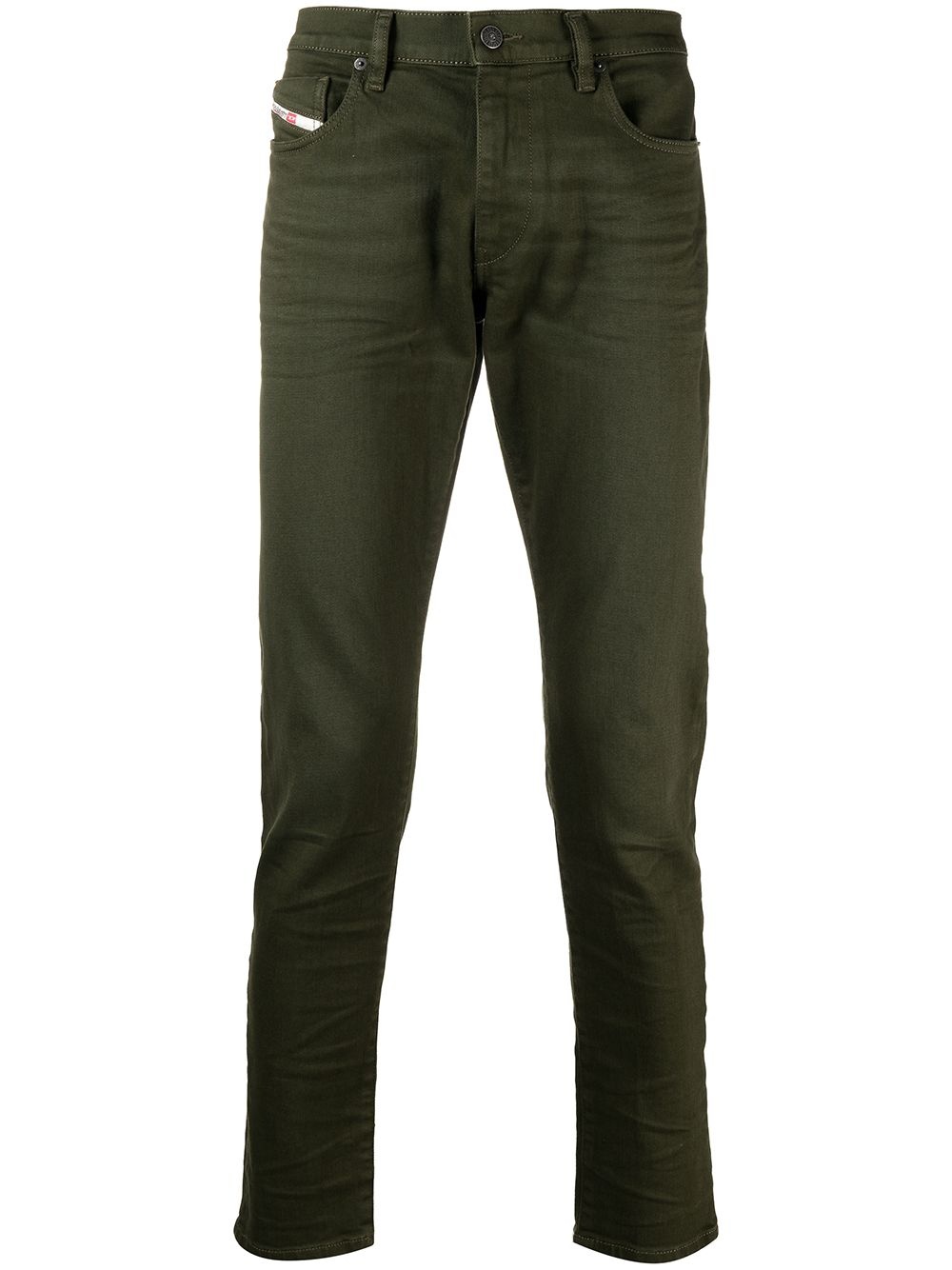 D-Strukt vintage effect slim-fit jeans - 1