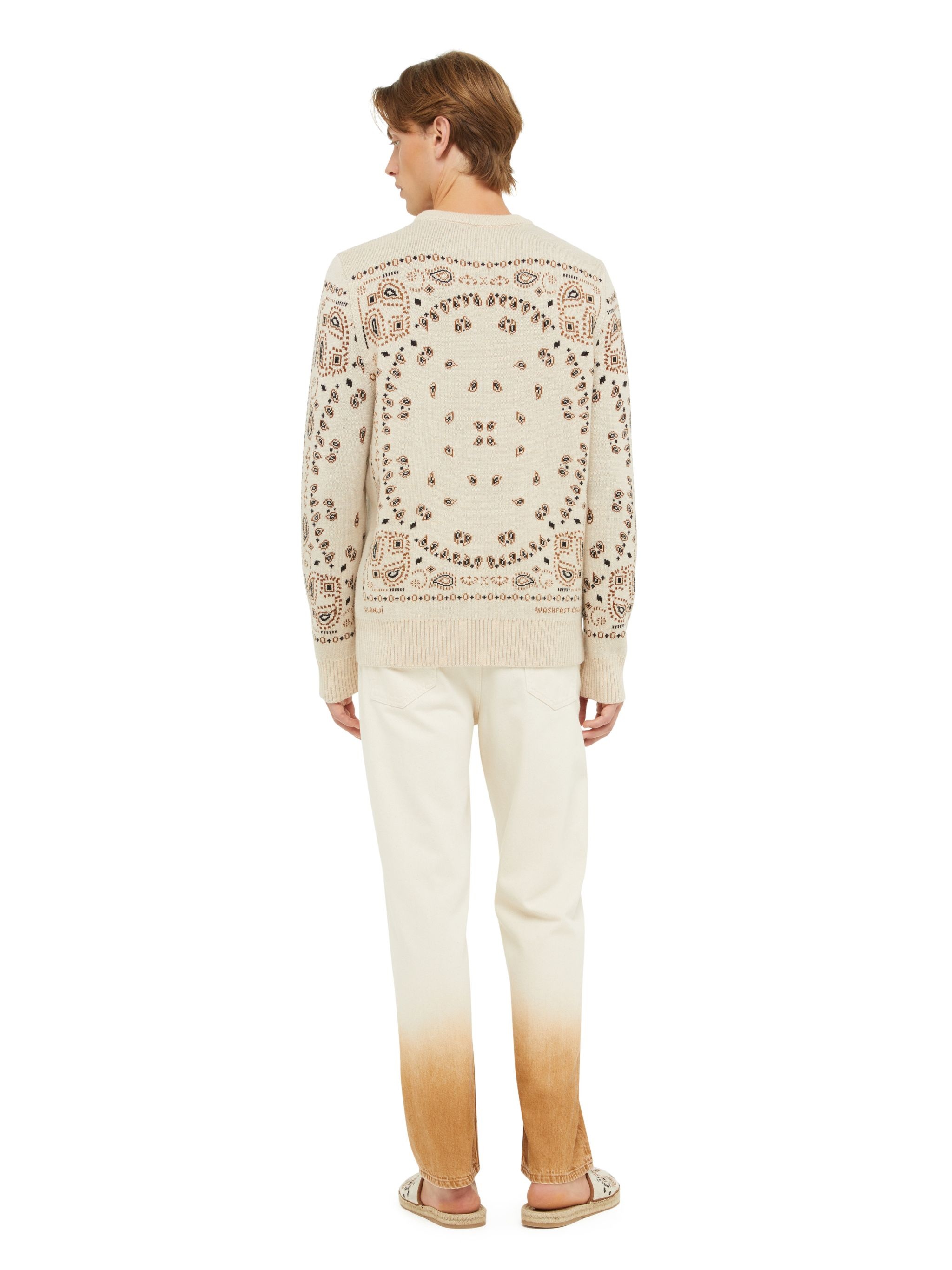 Bandana Jacquard Sweater - 6