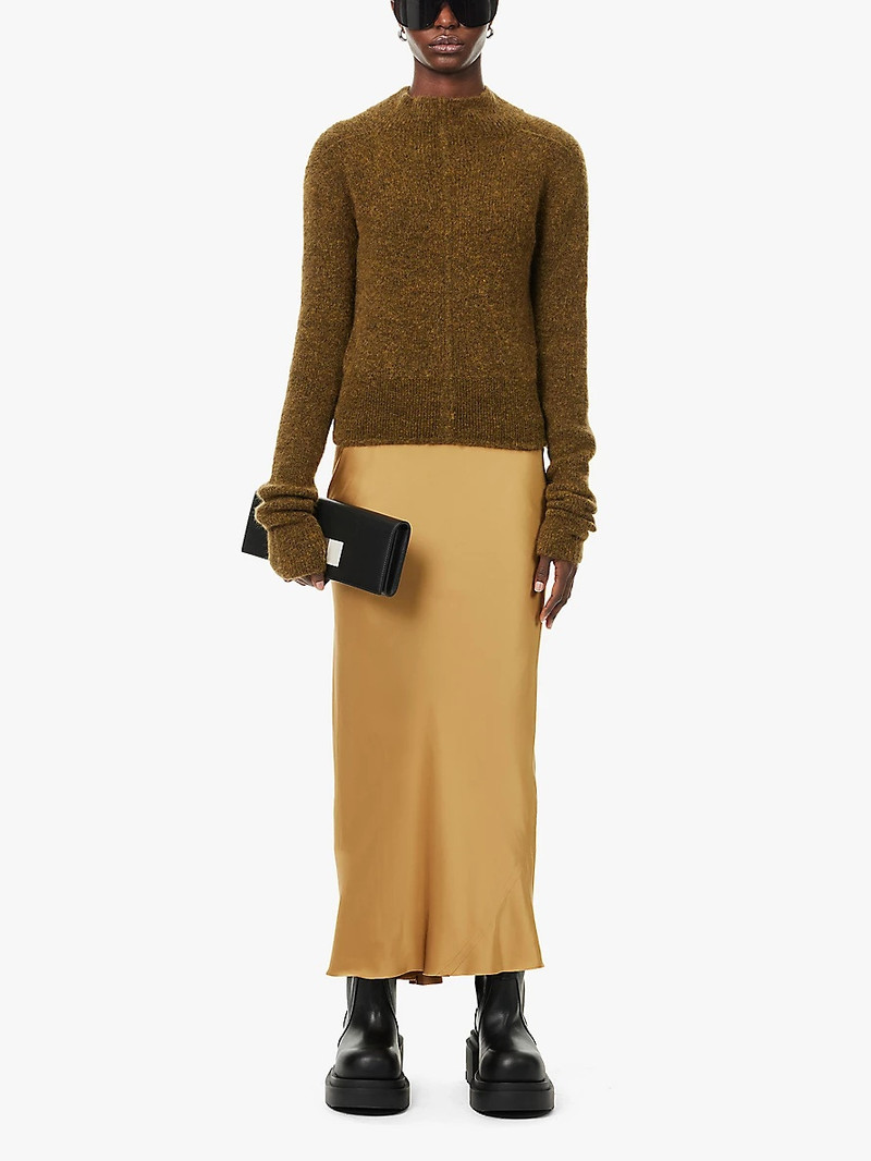Rick Owens Headon open-back long-sleeve knitted jumper outlook