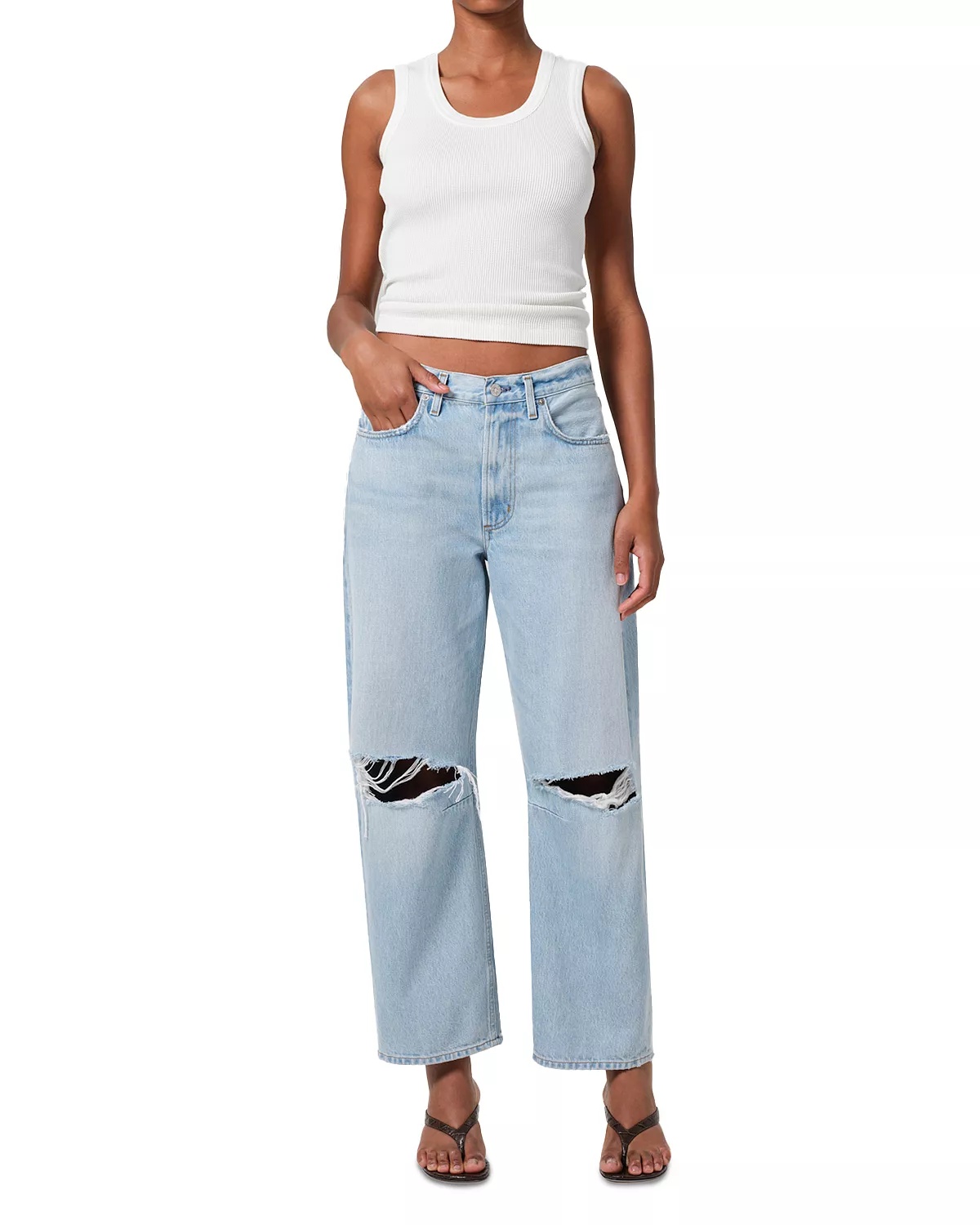 Miro High Rise Relaxed Jeans - 3
