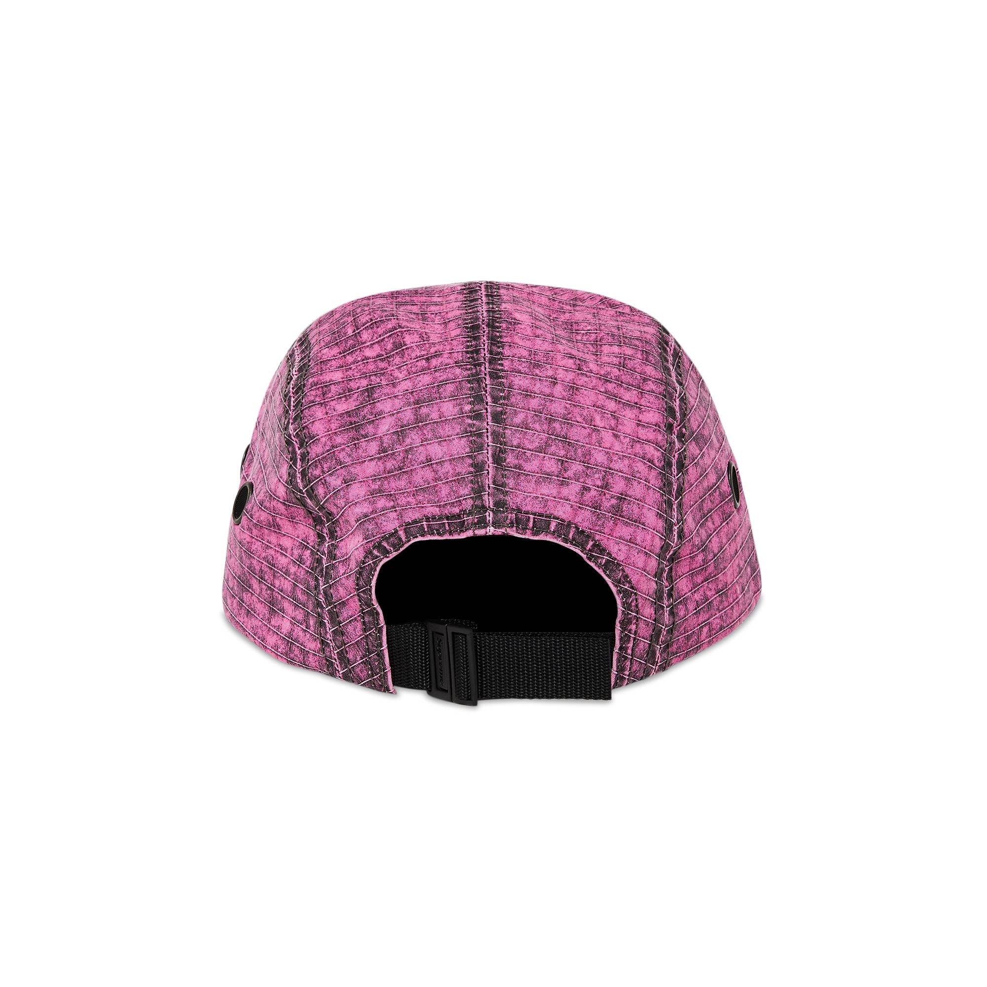 Supreme Distressed Ripstop Camp Cap 'Pink' - 4