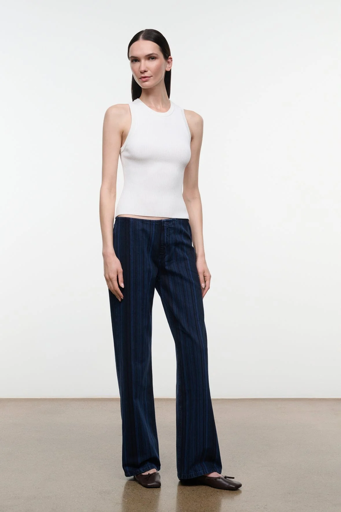 STAUD KAI JEAN MIDNIGHT STRIPE - 1
