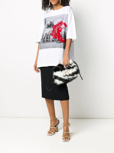 N°21 sequin detailed graphic print T-shirt outlook