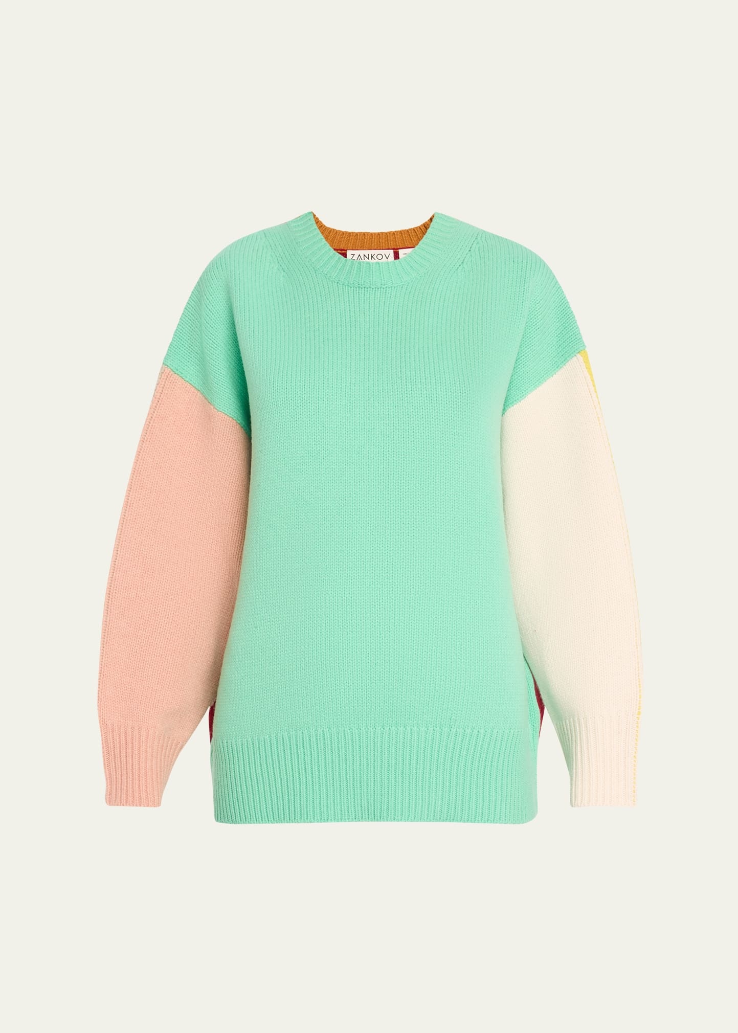 Ryo Colorblock Wool Sweater - 1