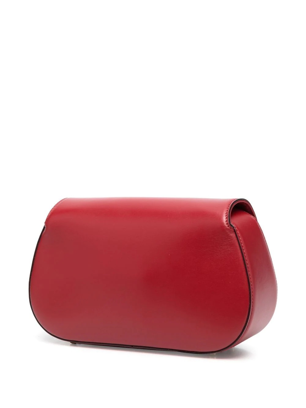 VLogo leather shoulder bag - 3