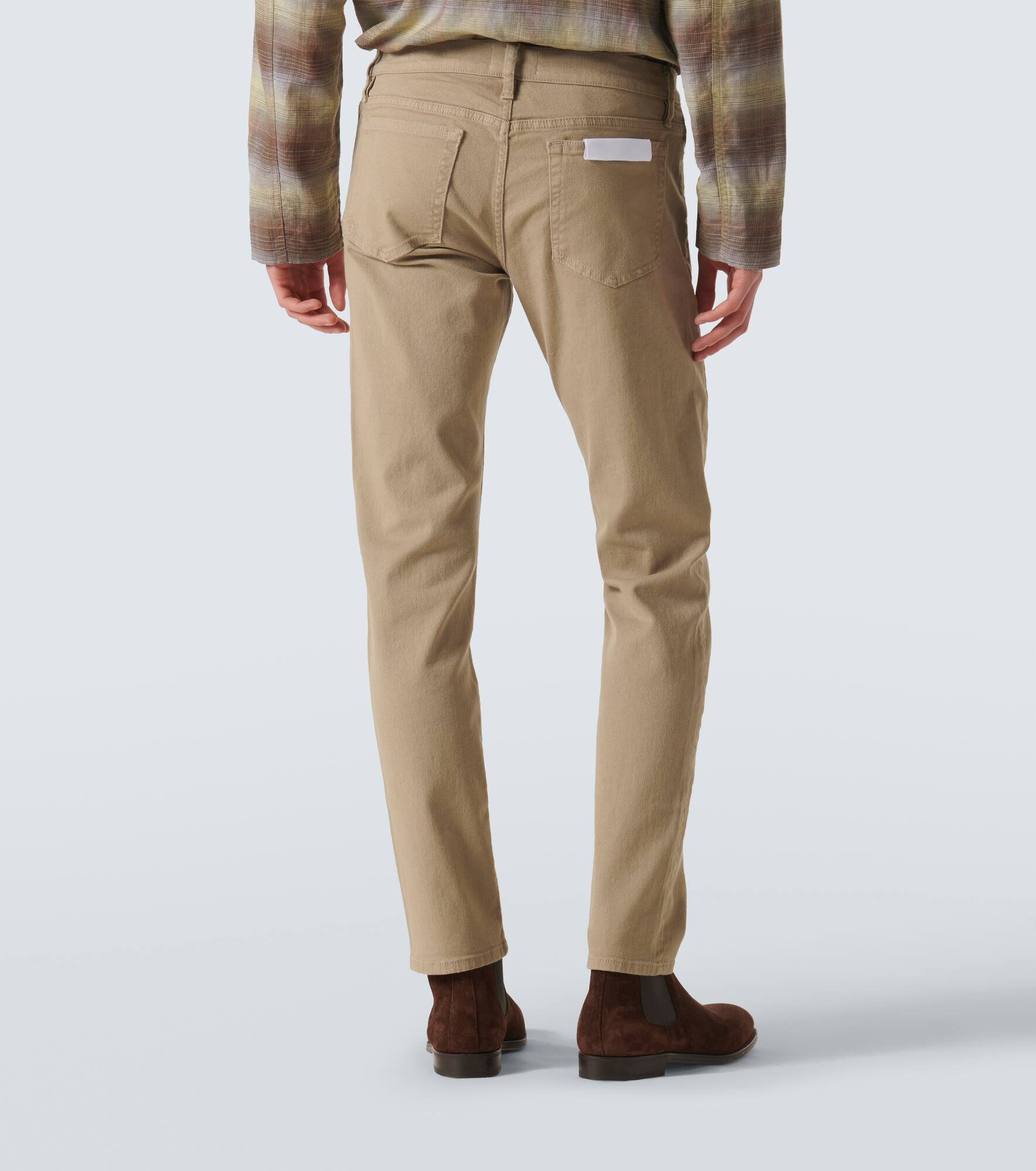 Mid-rise slim jeans - 4