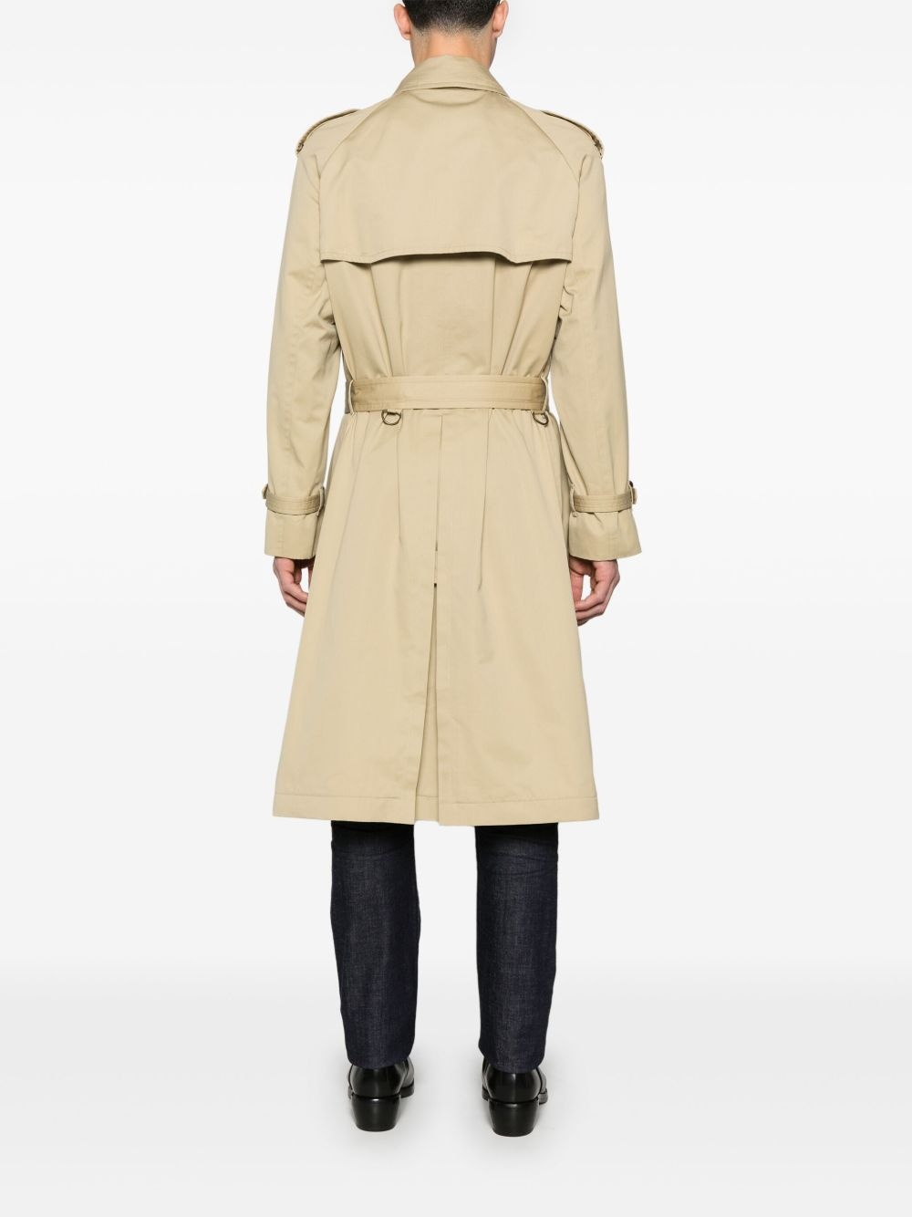 belted trench coat - 4