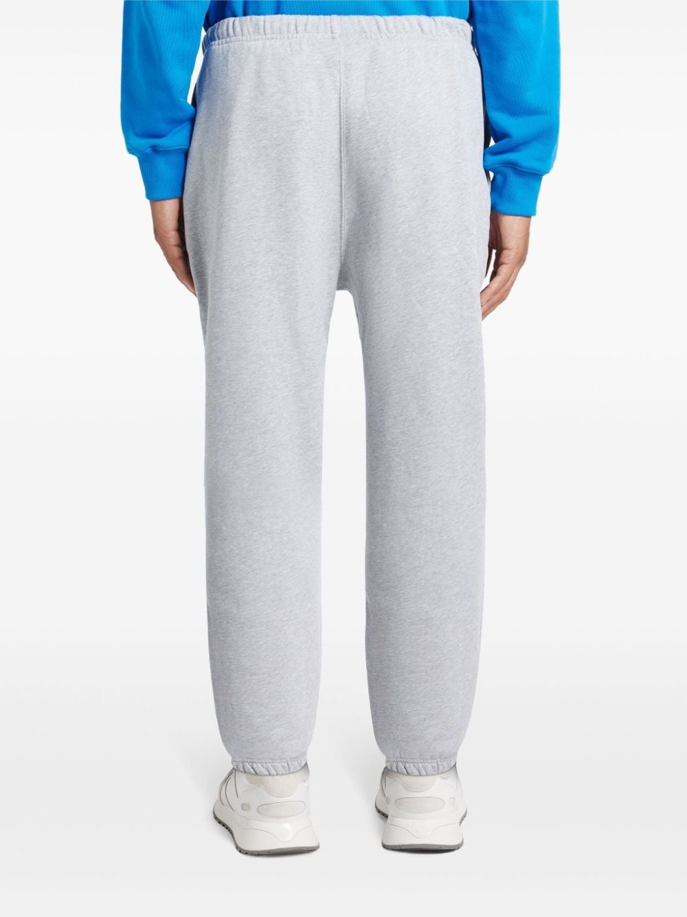 Iconic-print cotton track pants - 4