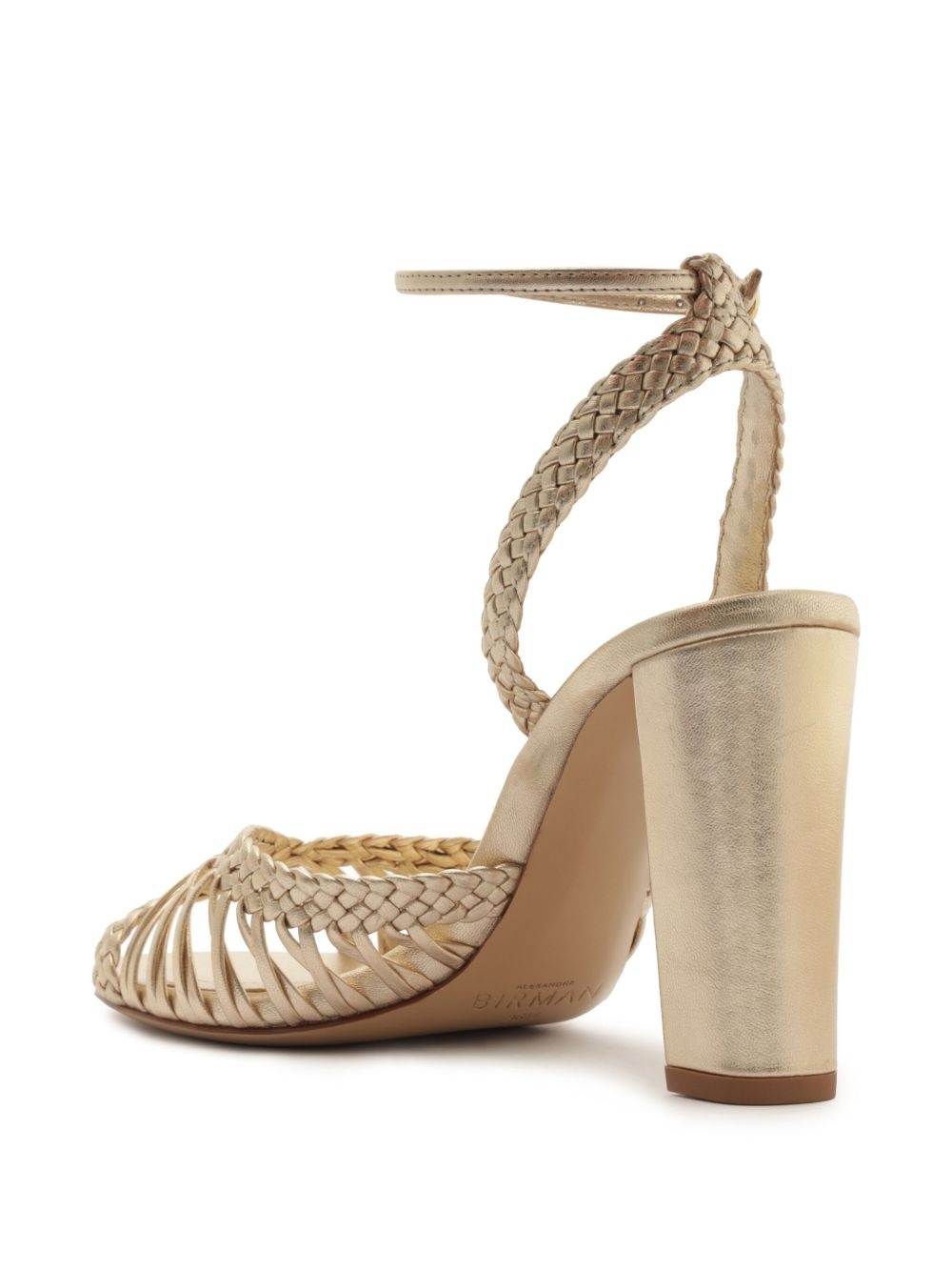 Agatha Metallic sandals - 3