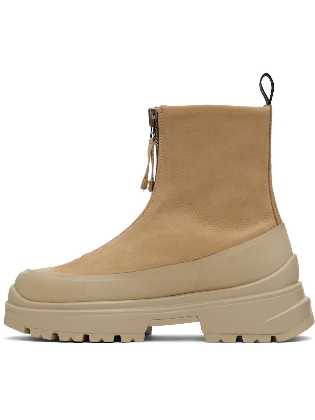 Tan Kya Zip-Up Boots - 3