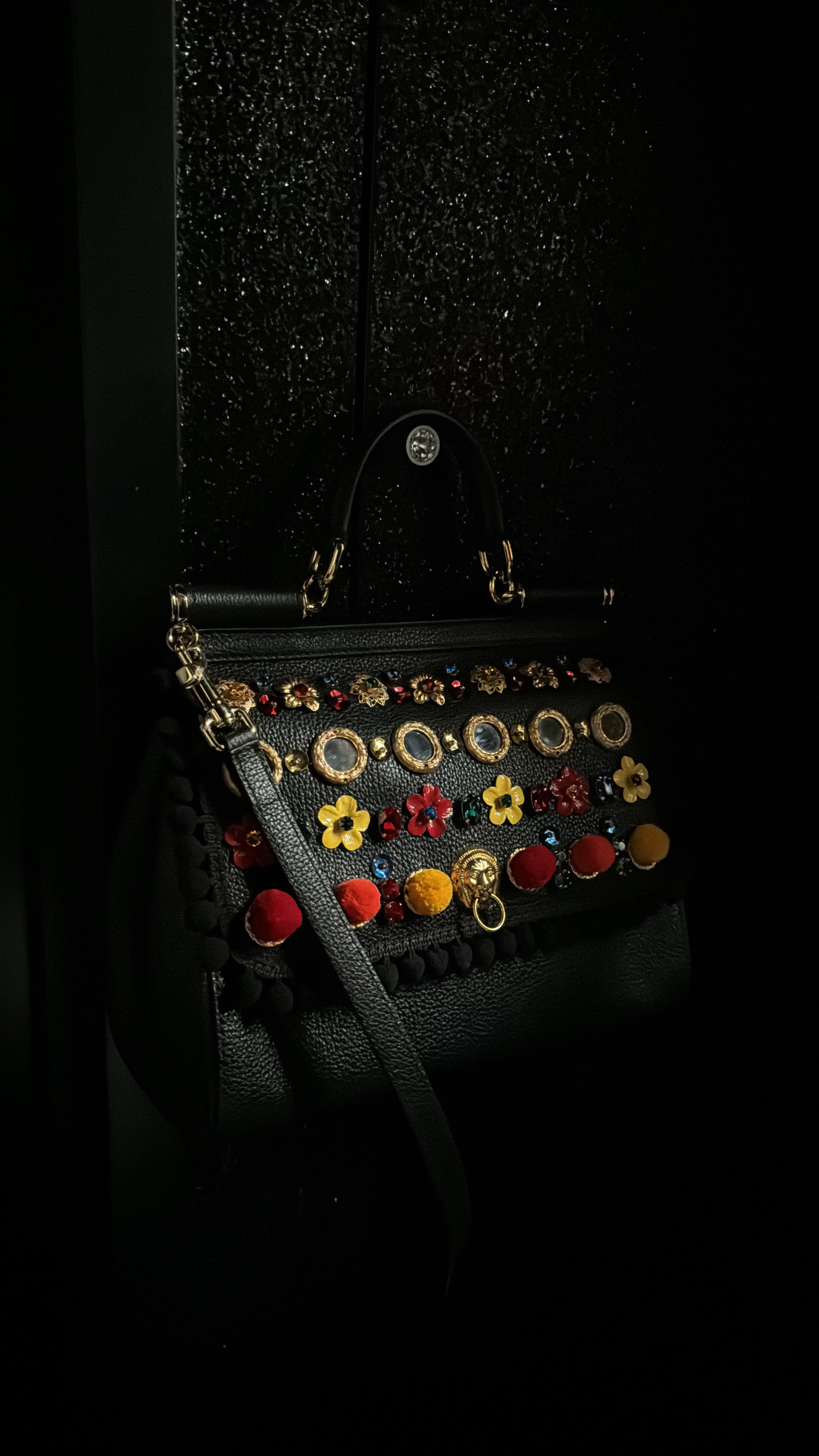 Sicily In Raffia Shoulder Leather Bag - 9