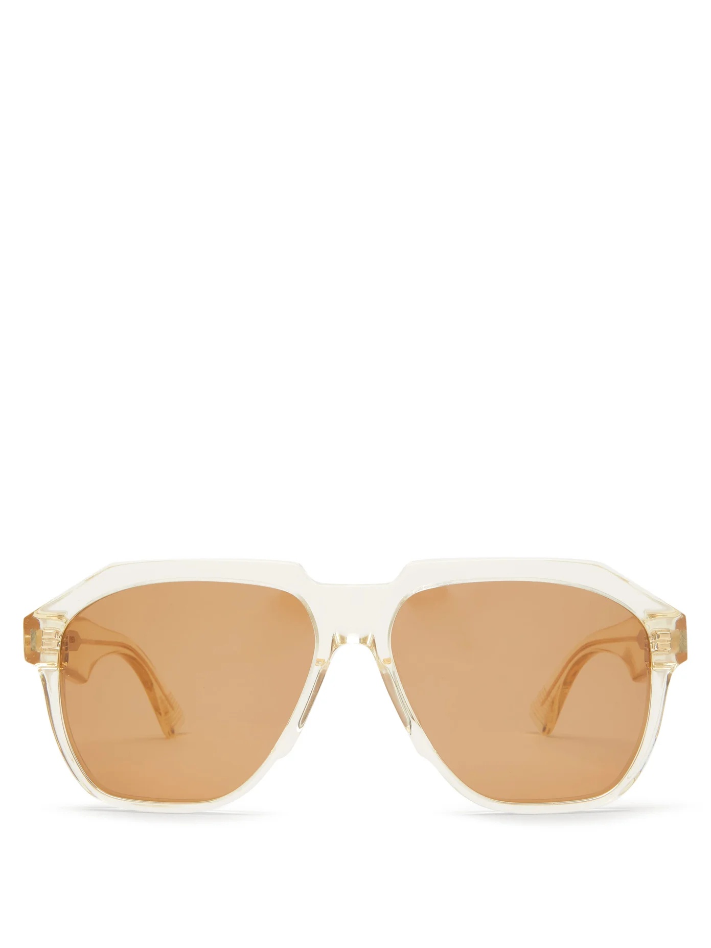 Oversized acetate sunglasses - 1