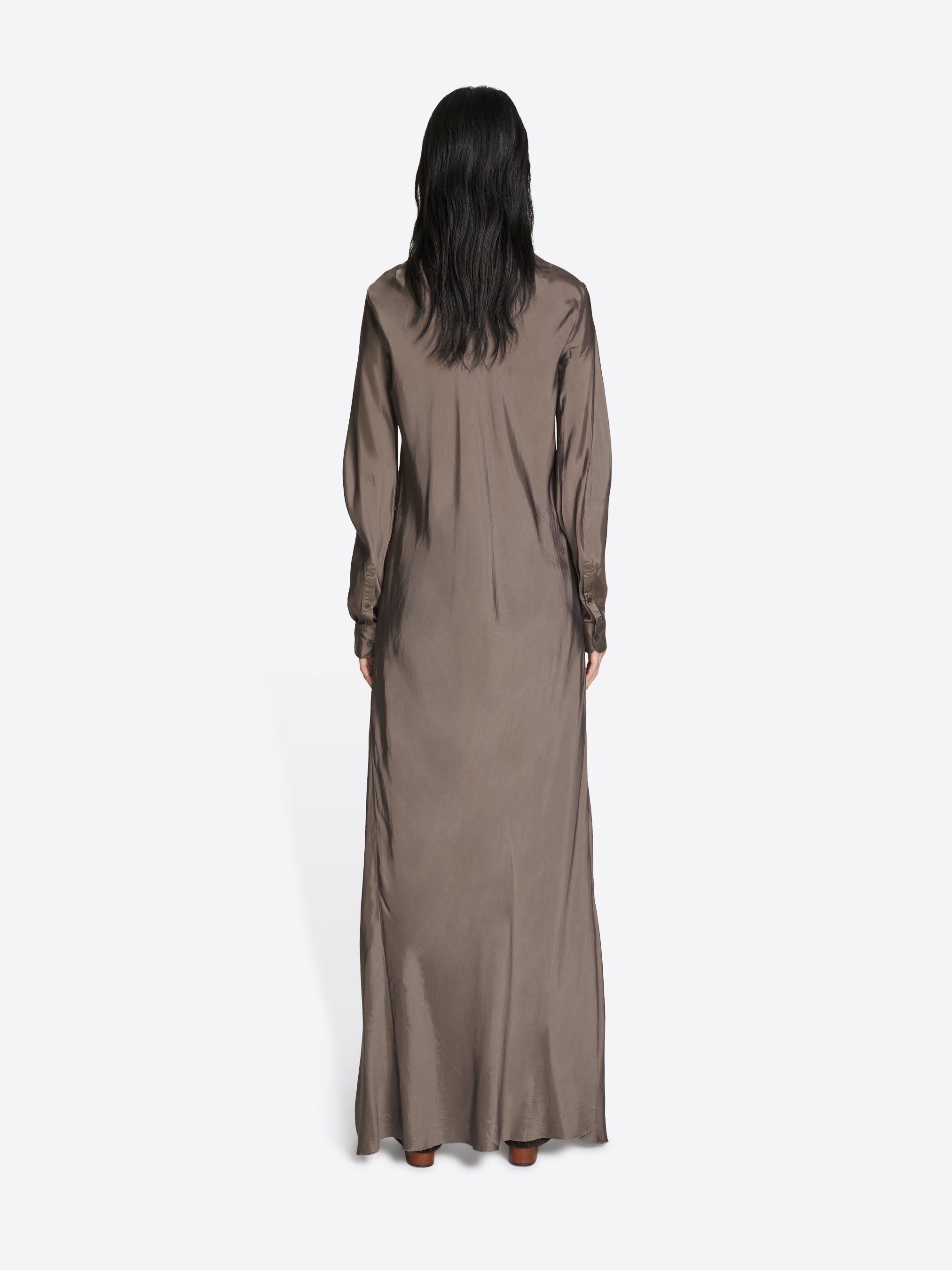 LONG SHIRT DRESS - 4