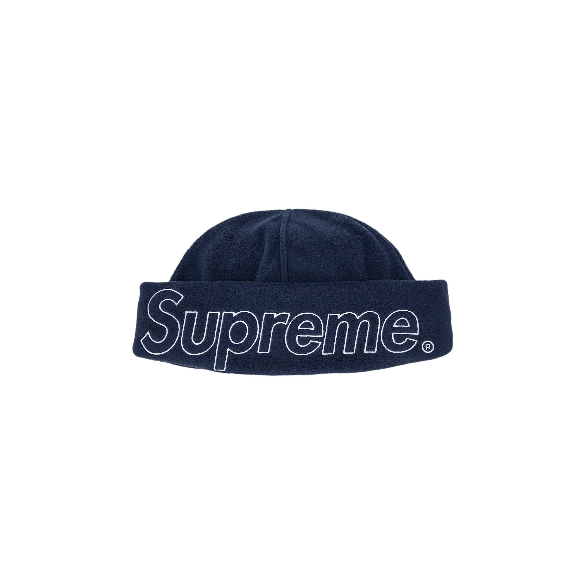 Supreme Polartec Beanie 'Navy'